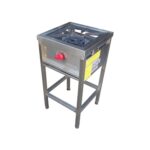 Anafe Un Plato 350x350mm Inox.