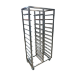 Carro Bandejero Doble Autoservicio Para Bandeja 45x35.